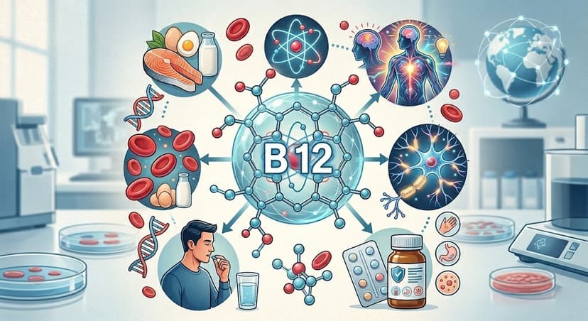B12 Vitamini Takviyeleri: Etkileri, Güvenli Kullanımı ve Olası Yan Etkiler