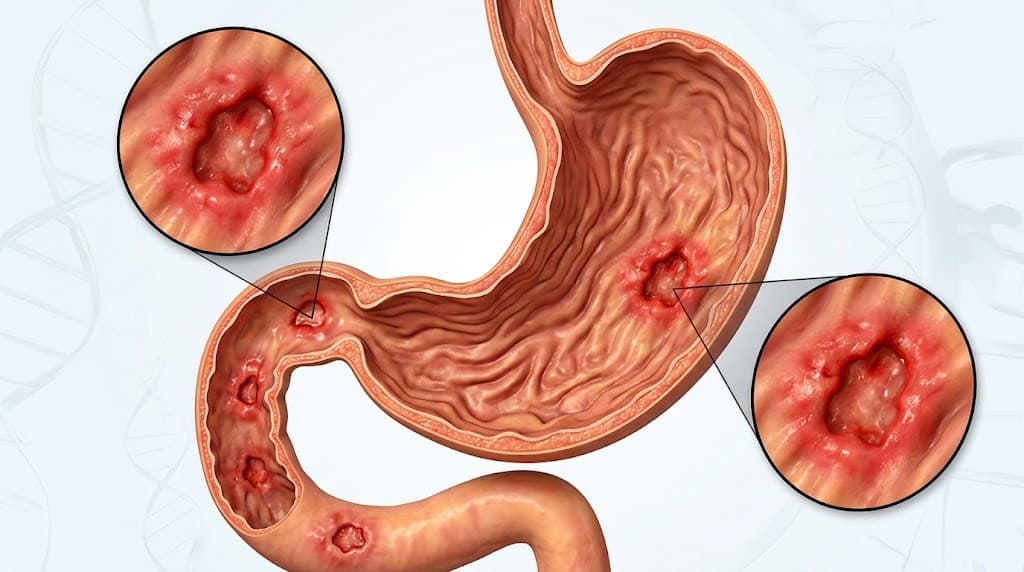 Mide ve Onikiparmak Bağırsağı Ülserleri: Nedenleri, Belirtileri ve Tedavi Seçenekleri